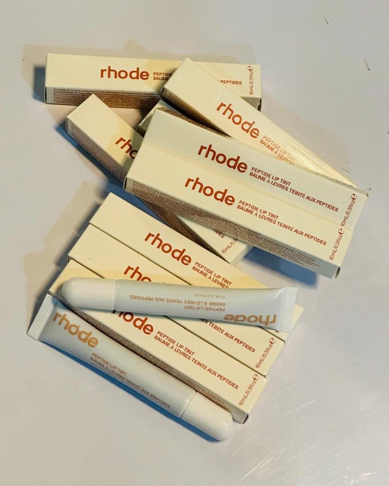 Rhode Cinnamon  Roll Peptide Lip Tint Dupe